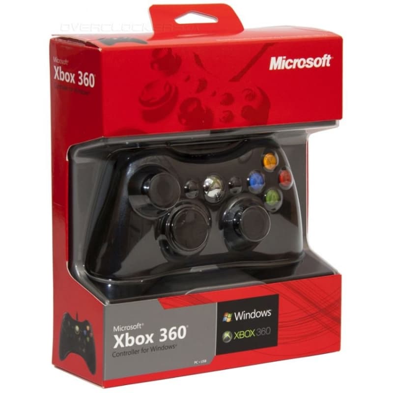 Microsoft Xbox 360 wired controller.