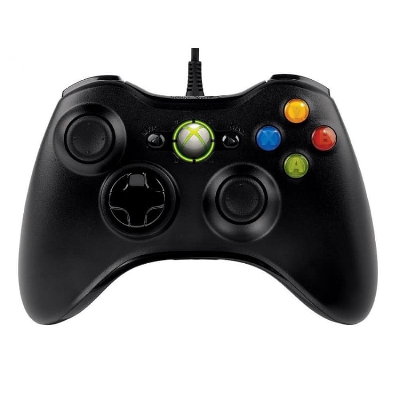 Microsoft Xbox 360 wired controller.