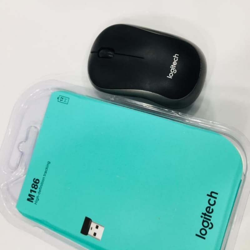 LOGITECH M186 WIRELESS MOUSE HIGH COPY