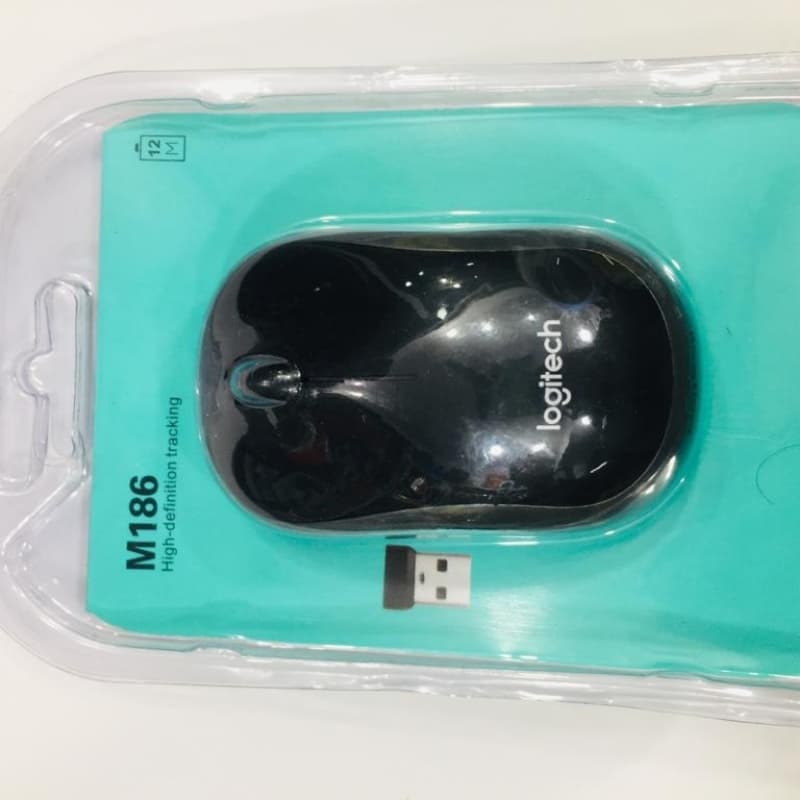 LOGITECH M186 WIRELESS MOUSE HIGH COPY