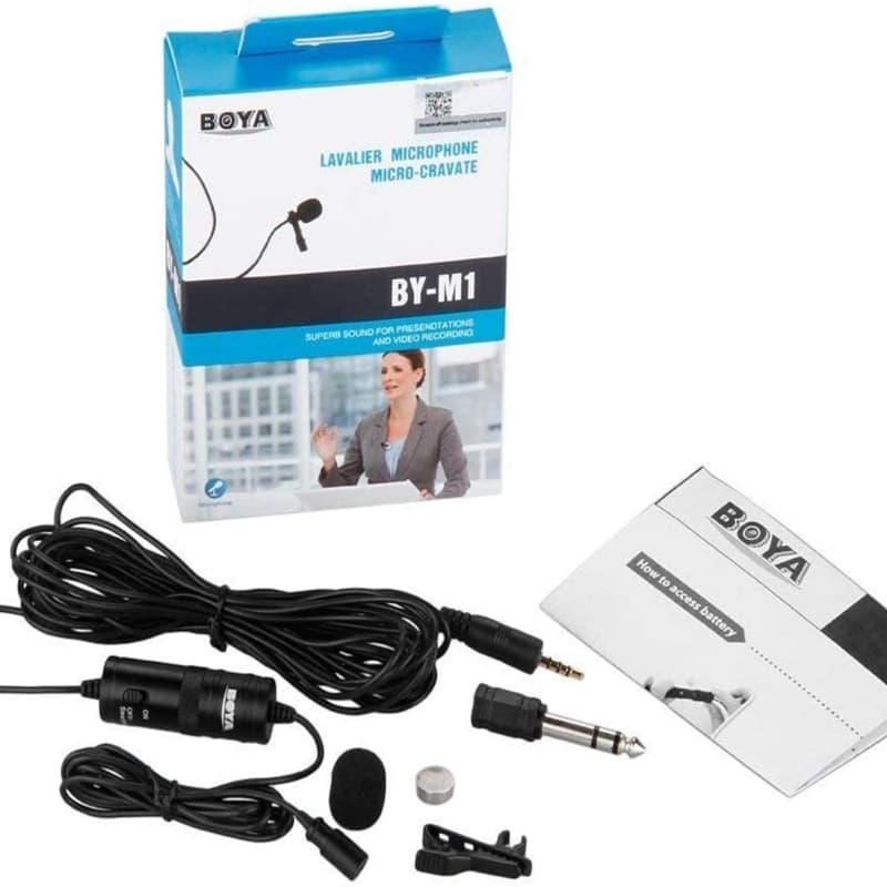 BOYA BY-M1 PROFESSIONAL COLLAR MICROPHONE