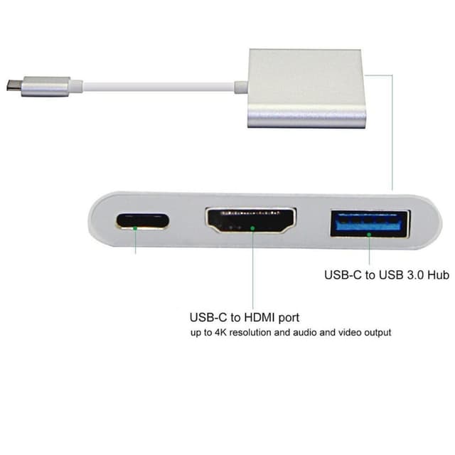 Type C 3.1 To OTG+HDMI+USB3.0 -